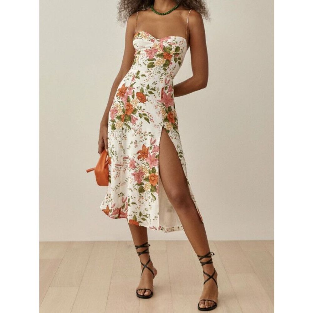 Reformation The Juliette Dress in Tropique size 6 NWT